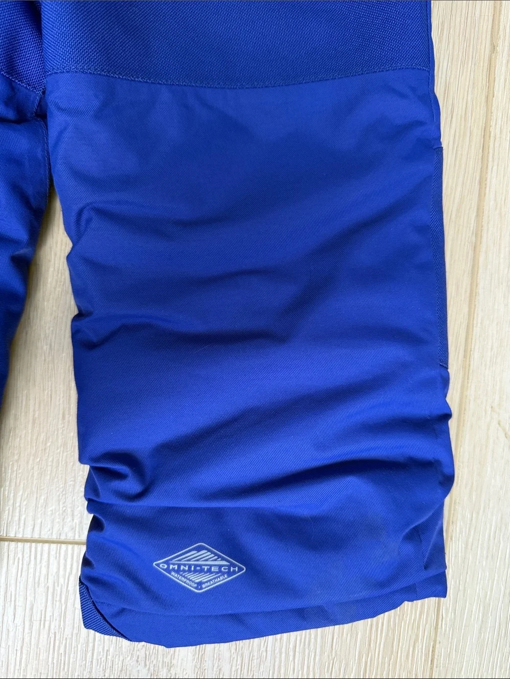 Columbia Snow Bibs Insulated Winter Pants Adjustable Overalls Fleece Blue 2T